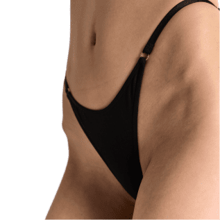 Pure – černé kalhotky z organické bavlny