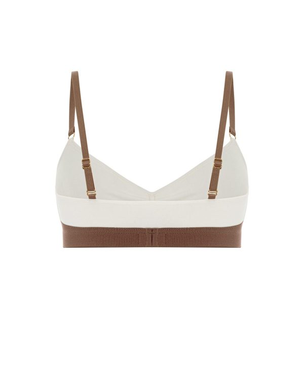 Cream & Cocoa Harmony – podprsenka