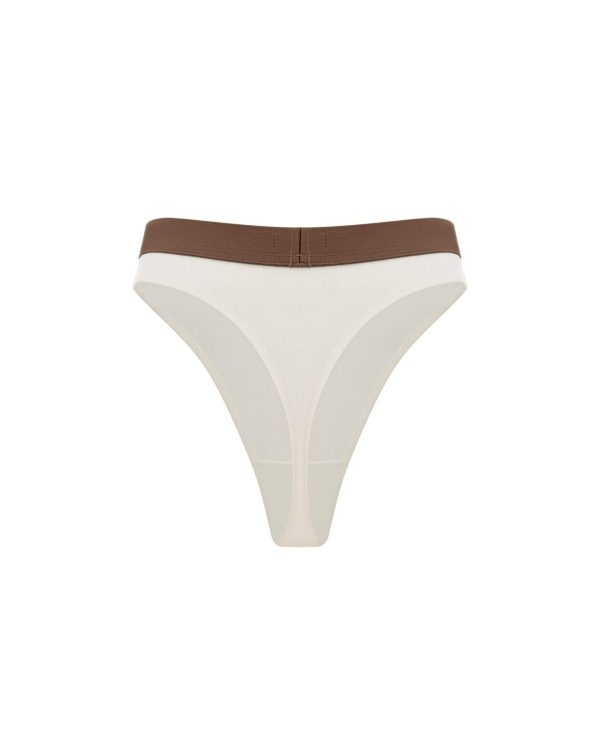 Cream & Cocoa Harmony High-Rise Panties