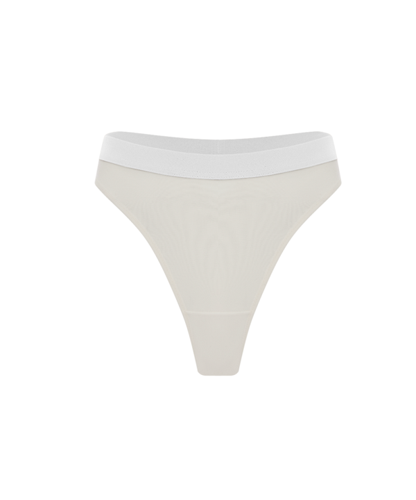 Cream Harmony – kalhotky s vysokým pasem